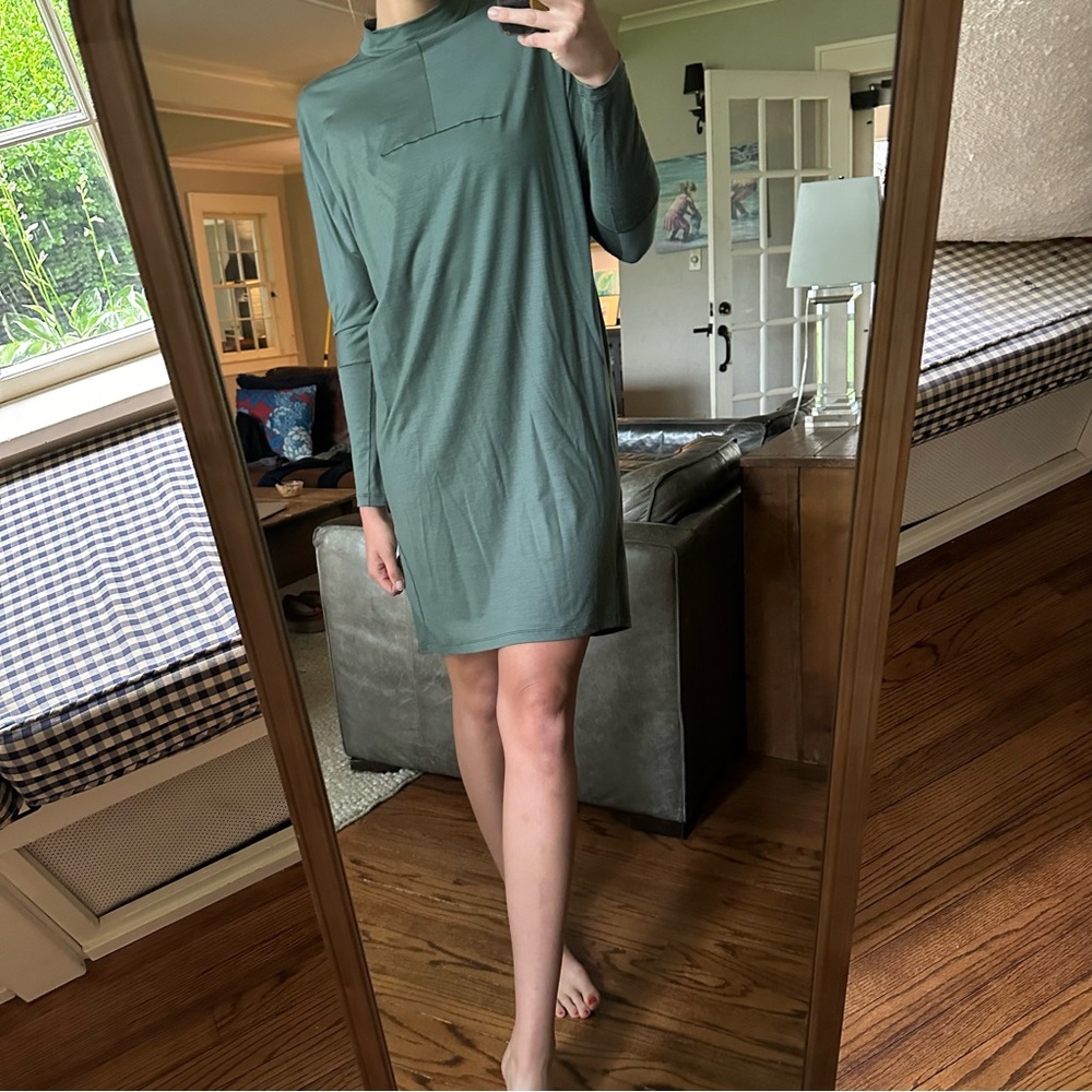 Lululemon Lab’s Vindur Dress Green